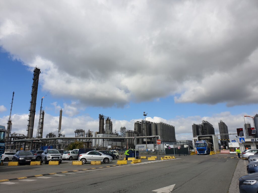 Site industriel Total Feluy